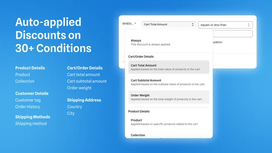 AIOD Automatic Discount &amp; Gift screenshot