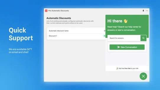 AIOD Automatic Discount &amp; Gift screenshot