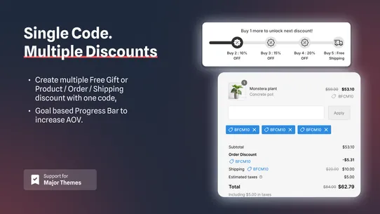 AIOD Automatic Discount &amp; Gift screenshot