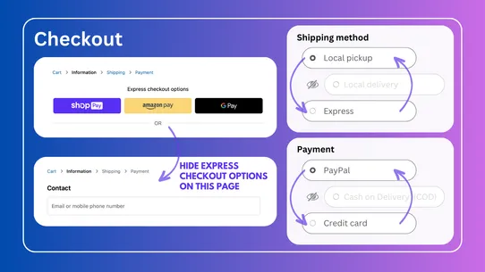 BeSure Checkout Rules screenshot