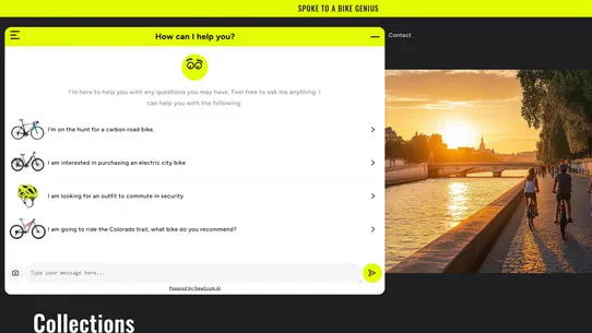 ShopSmart AI‑Powered eCommerce screenshot