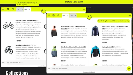 ShopSmart AI‑Powered eCommerce screenshot