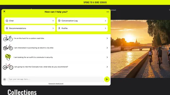 ShopSmart AI‑Powered eCommerce screenshot