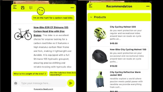 ShopSmart AI‑Powered eCommerce screenshot