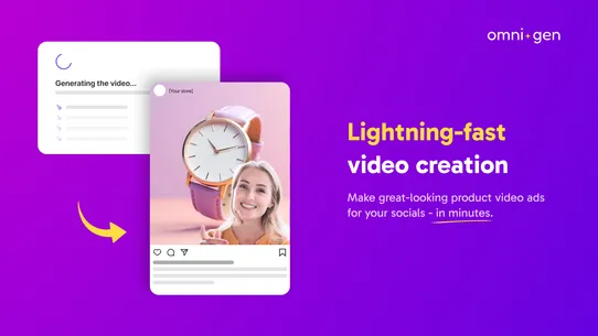 OmniGen: AI Video Ads &amp; Reels screenshot
