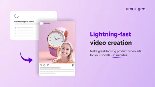 OmniGen: AI Video Ads &amp; Reels screenshot
