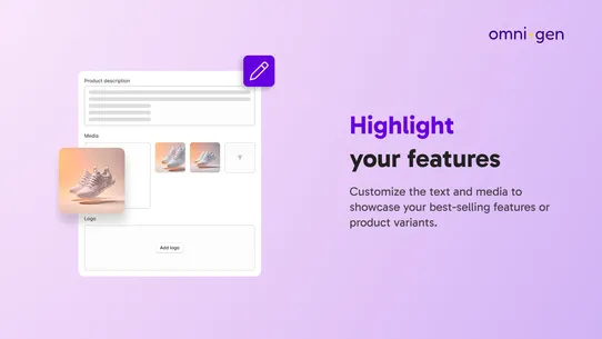 OmniGen: AI Video Ads &amp; Reels screenshot
