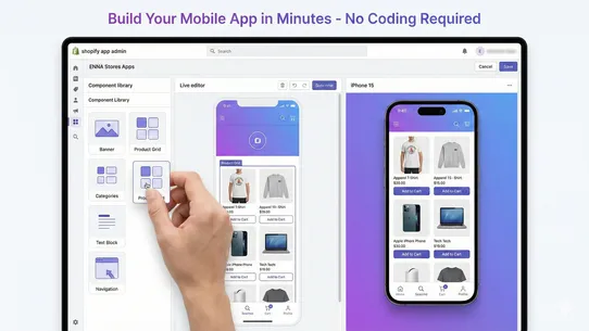 ENNA ‑ Mobile App Builder screenshot