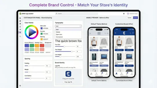 ENNA ‑ Mobile App Builder screenshot