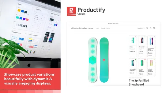 Productify Groups screenshot