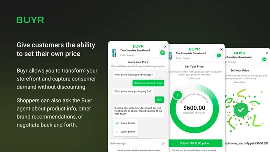 Buyr screenshot
