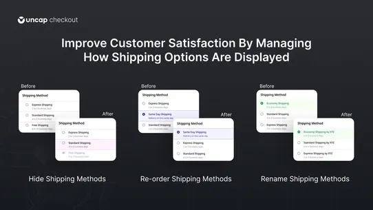 Uncap Checkout Rules screenshot
