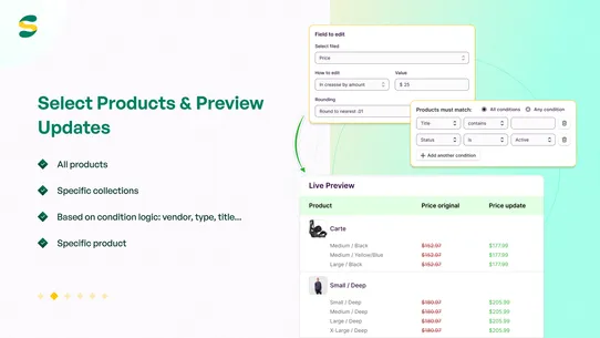 Sami Bulk Price Editor screenshot