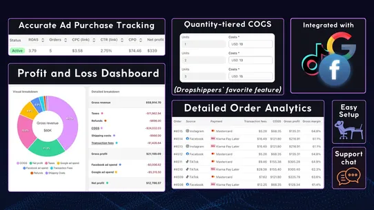 Juicy Attribution &amp; Profit screenshot