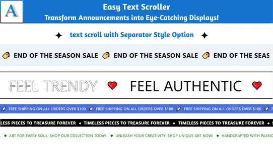 Marquee Logo Slider screenshot