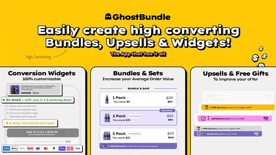 GhostBundle Widgets &amp; Bundles screenshot