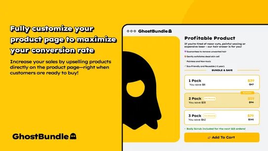GhostBundle Widgets &amp; Bundles screenshot