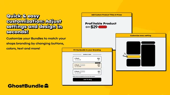 GhostBundle A/B Test &amp; Widgets screenshot