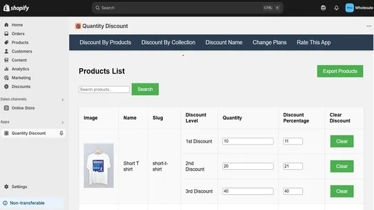 Quantity &amp; Volume Discount Raj screenshot