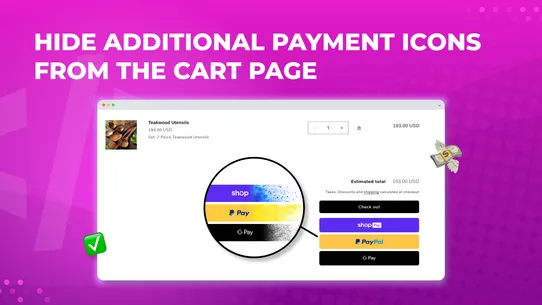 PF: Skip Cart/Skip To Checkout screenshot