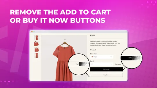 PF: Skip Cart/Skip To Checkout screenshot