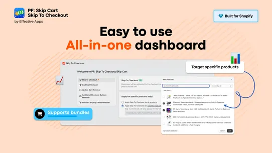 PF: Buy Now Skip Cart Checkout screenshot
