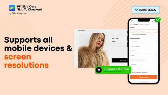 PF: Buy Now Skip Cart Checkout screenshot