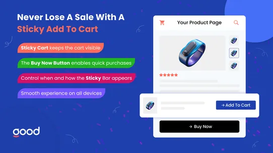 Buy Button: Sticky Add To Cart screenshot