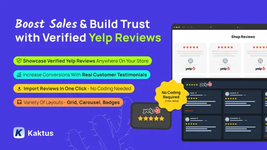 K: Yelp Reviews Importer screenshot