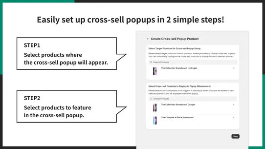 UR: Product Cross‑Sell Popup screenshot