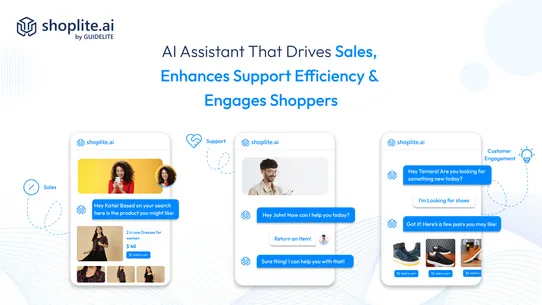 ShopLite: AI Sales &amp; Support screenshot