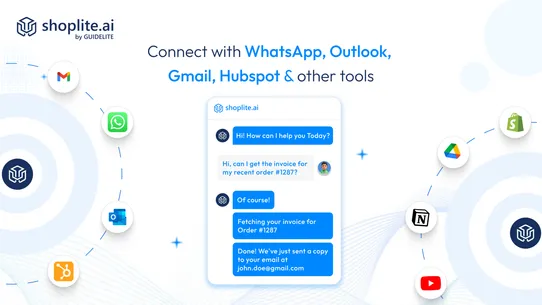 ShopLite: AI Sales &amp; Support screenshot
