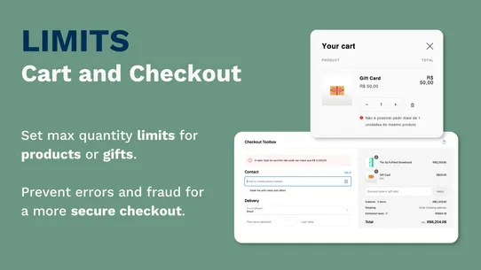 Prego: Checkout Tools screenshot