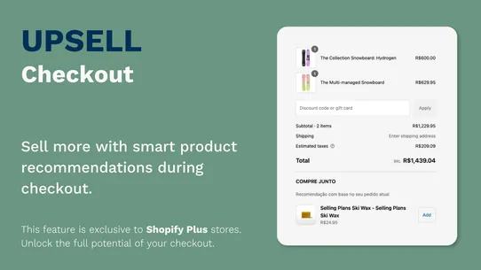Prego: Checkout Tools screenshot