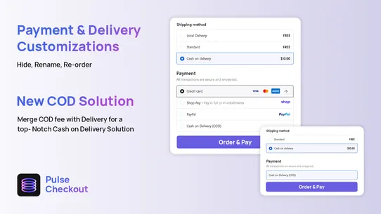Pulse Checkout screenshot