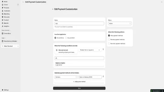 Pulse Checkout screenshot