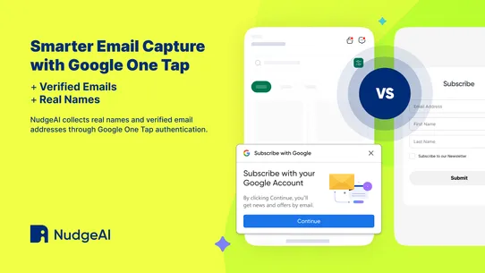 NudgeAI‑Valuable Email Capture screenshot