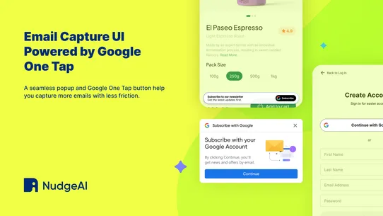 NudgeAI‑Valuable Email Capture screenshot