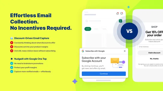NudgeAI‑Valuable Email Capture screenshot