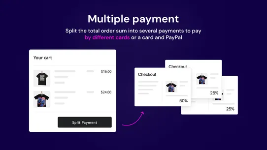 Split Payment &amp; Deposit SpurIT screenshot