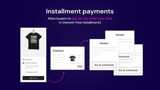 Split Payment &amp; Deposit SpurIT screenshot