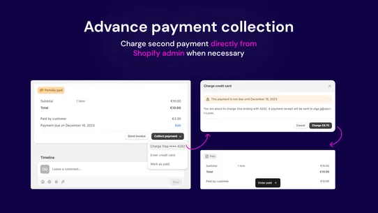 Split Payment &amp; Deposit SpurIT screenshot