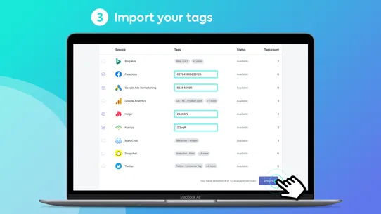 Easy Tag ‑ GTM &amp; Data Layer screenshot