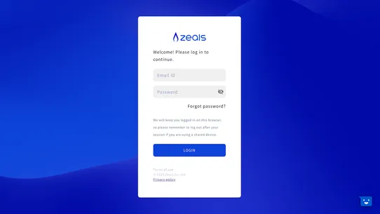 ZEALS SYNC screenshot