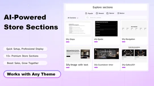 Sectionly: Section Library screenshot