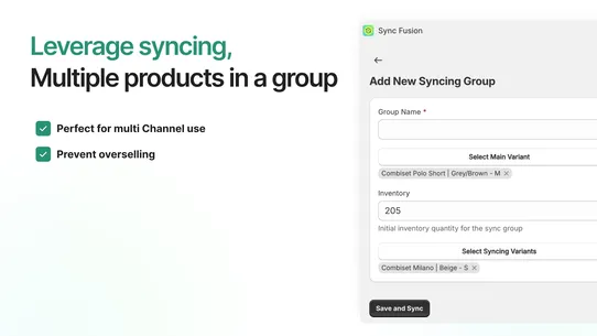 Sync Fusion screenshot