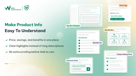 Snap Buy Box: Product Blocks screenshot