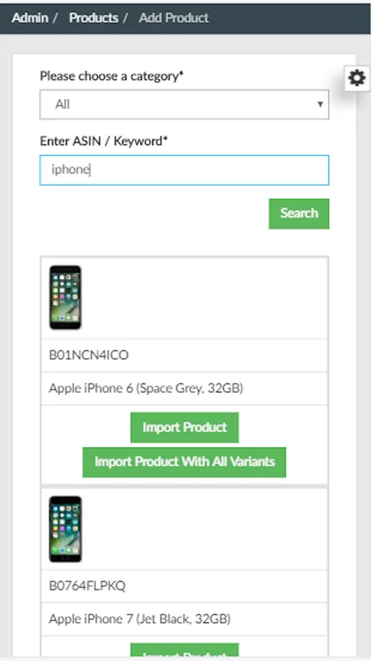 Amazon Importer by Infoshore screenshot