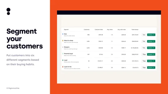 Loyal | Customer Segments screenshot