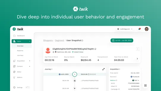 Analytics &amp; Boosters by Twik screenshot